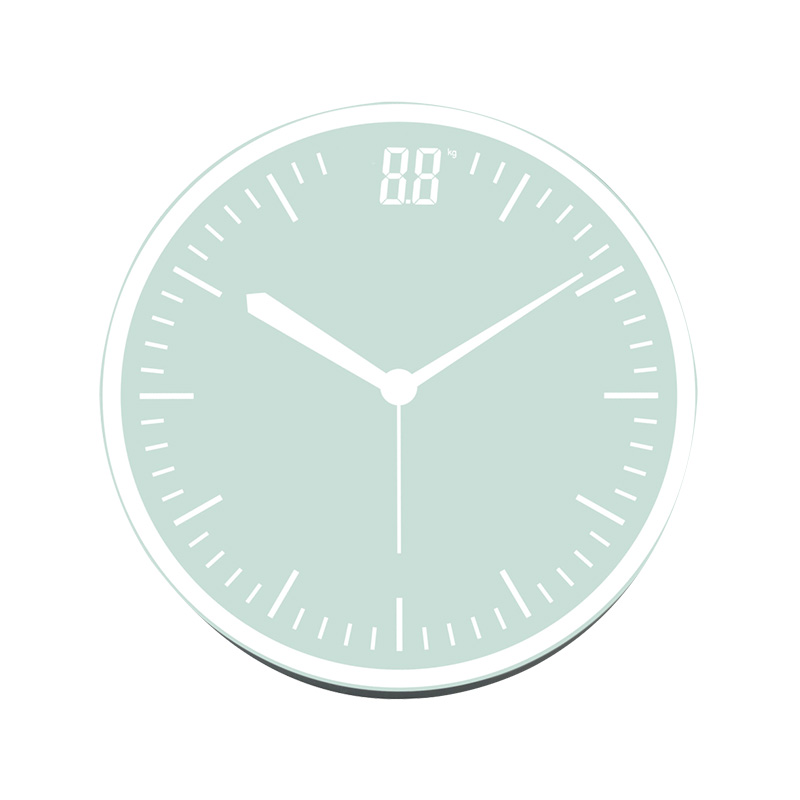 Inteligentna waga zegarowa z okrągłym szklanym szkłem TM-909